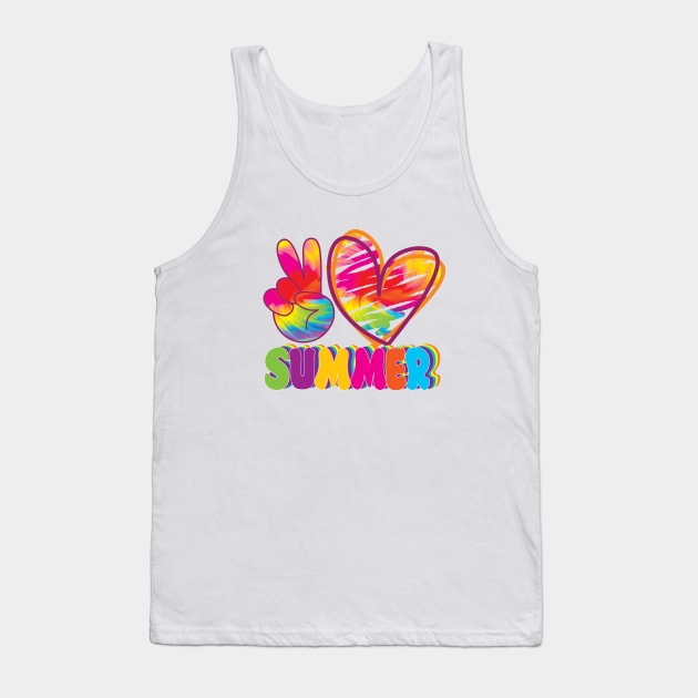 Peace love summer Tank Top by Samphelinshop